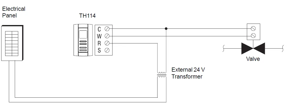 aube technologies TH114-A Non-Programmable Thermostat ll