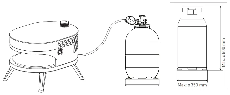 RUSTA 623514760101 Pizza Oven - Fig5