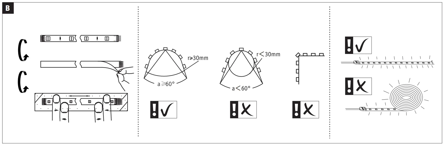 788.68 MaxLED 250 Ready-to-use Zigbee Strip Installation