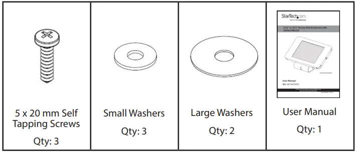 StarTech-Com-SECTBLTPOS2-10-2”-to-10-5”-Secure-iPad-Enclosure-with-Surface-Mount-FIG-6