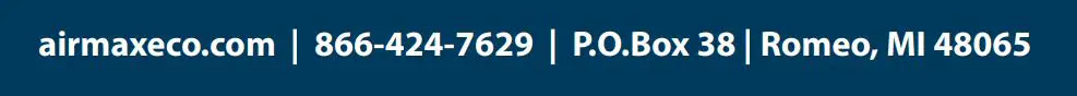 Airmax RGBW LED Light Remote - Contact info