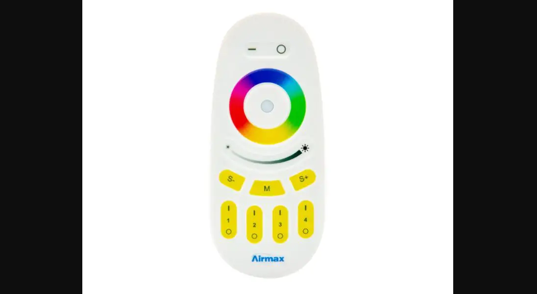 Airmax Rgbw Led Light Remote Owner's Manual