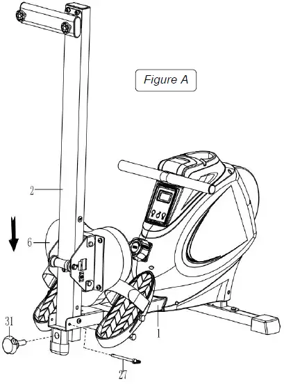 SUNNY Health Fitness SF-RW5856 Flywheel Rowing 15