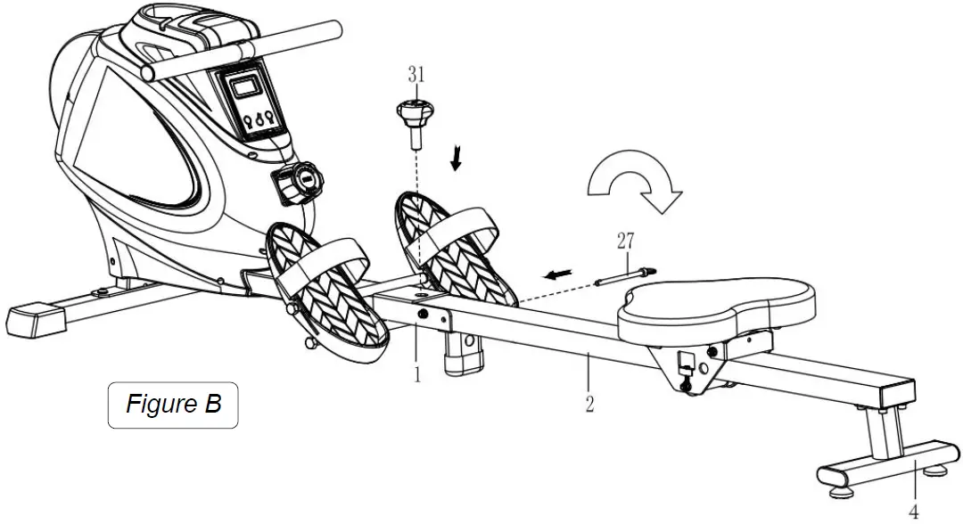 SUNNY Health Fitness SF-RW5856 Flywheel Rowing 16