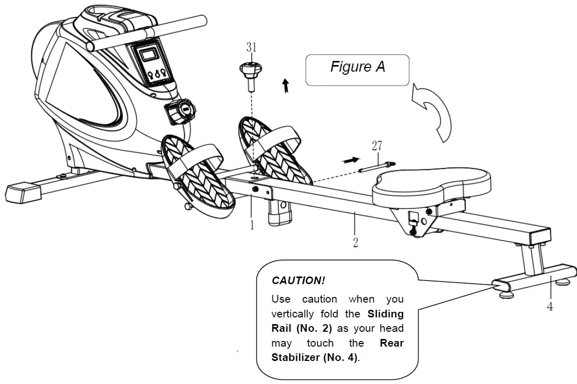 SUNNY Health Fitness SF-RW5856 Flywheel Rowing 18