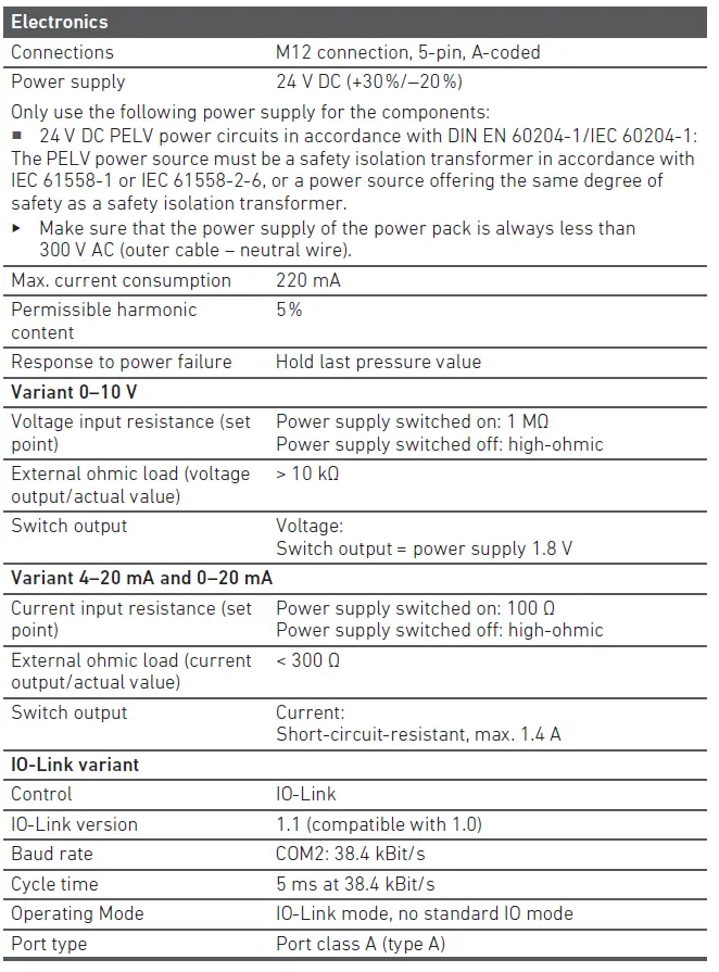 AVENTICS EV12 E-P Pressure Regulator-37