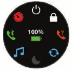 GARMIN Approach S60 Golf Watch - screen