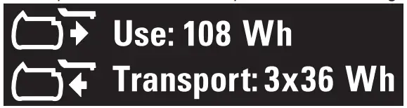 DEWALT DCGG571 XR Li Ion Drill Driver - battery