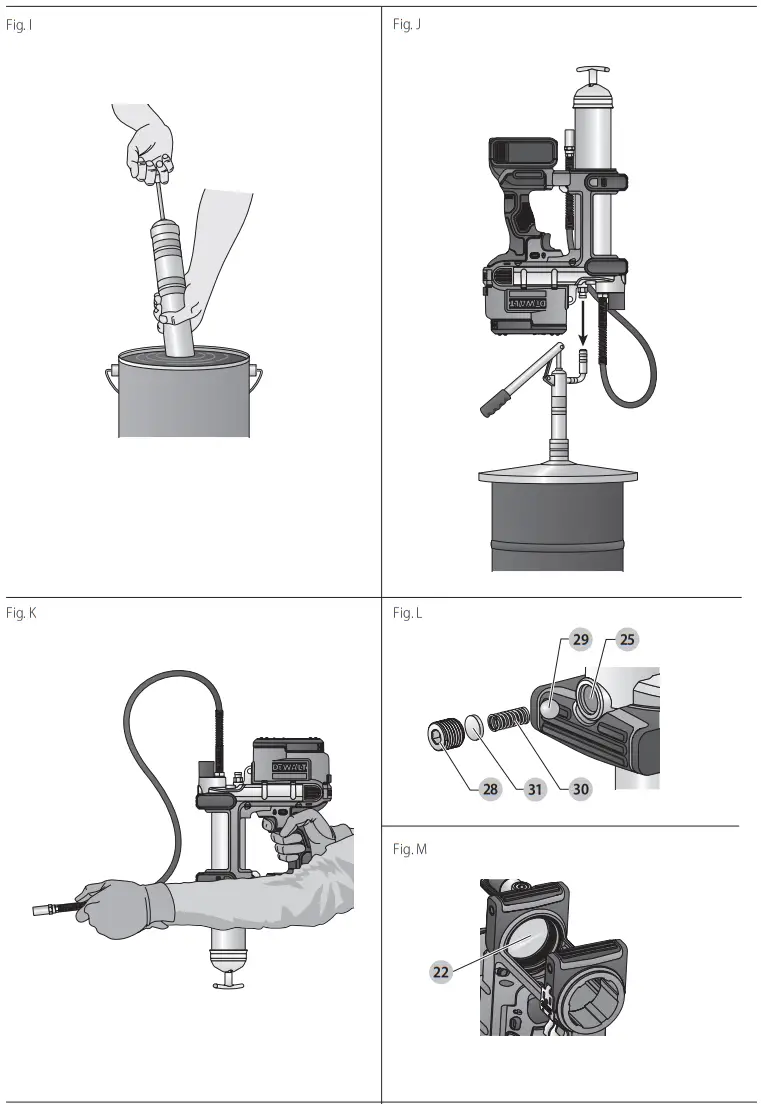 DEWALT DCGG571 XR Li Ion Drill Driver - fig 1