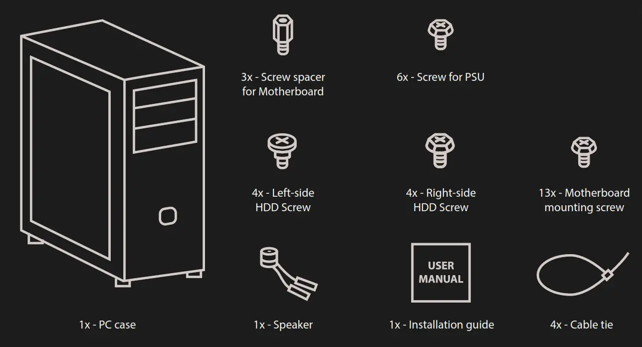 Genesis Titan750 Gaming PC Case