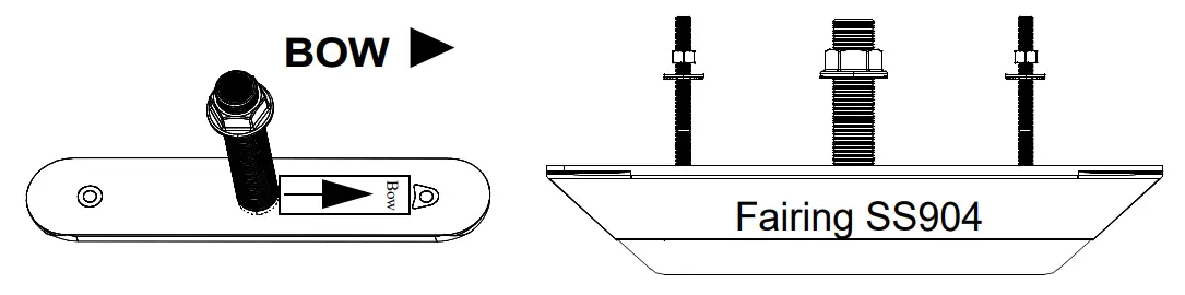 FURUNO SS904 Sidescan Transducer