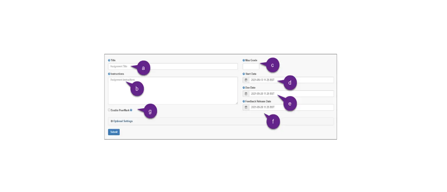 Manchester 1824 How To Set Up A Turnitin Assignment In Blackboard User Guide