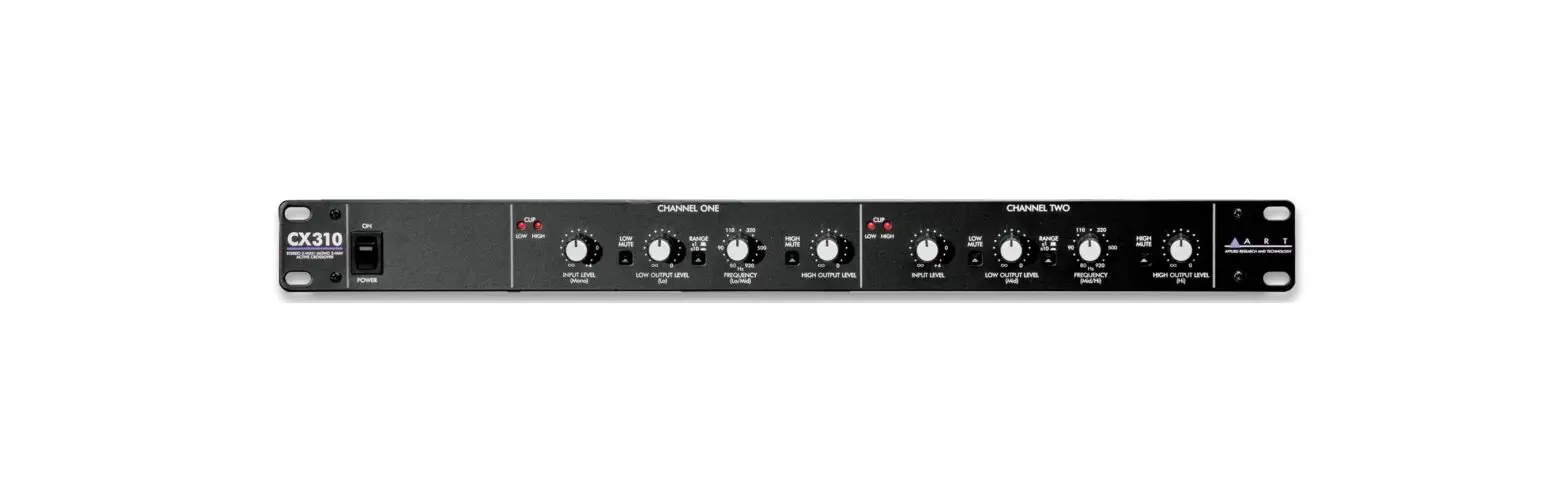 Art Cx310 Stereo 2-way Mono 3-way Active Crossover User Guide