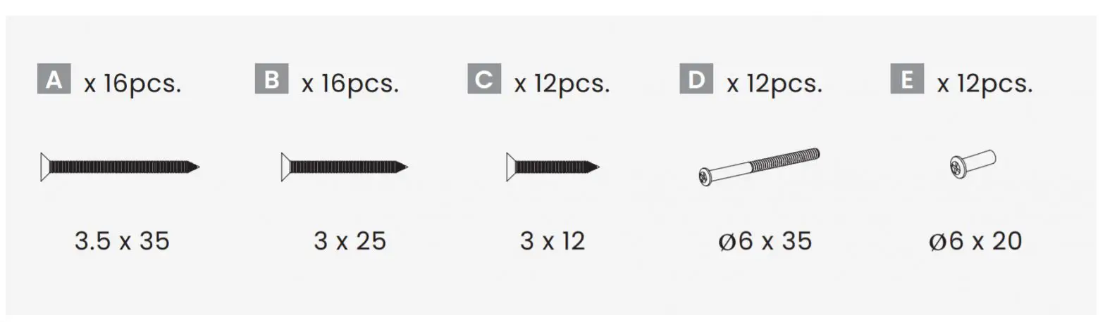 LIFESPAN KIDS Skipper Sandpit With Canopy - PARTS LIST5