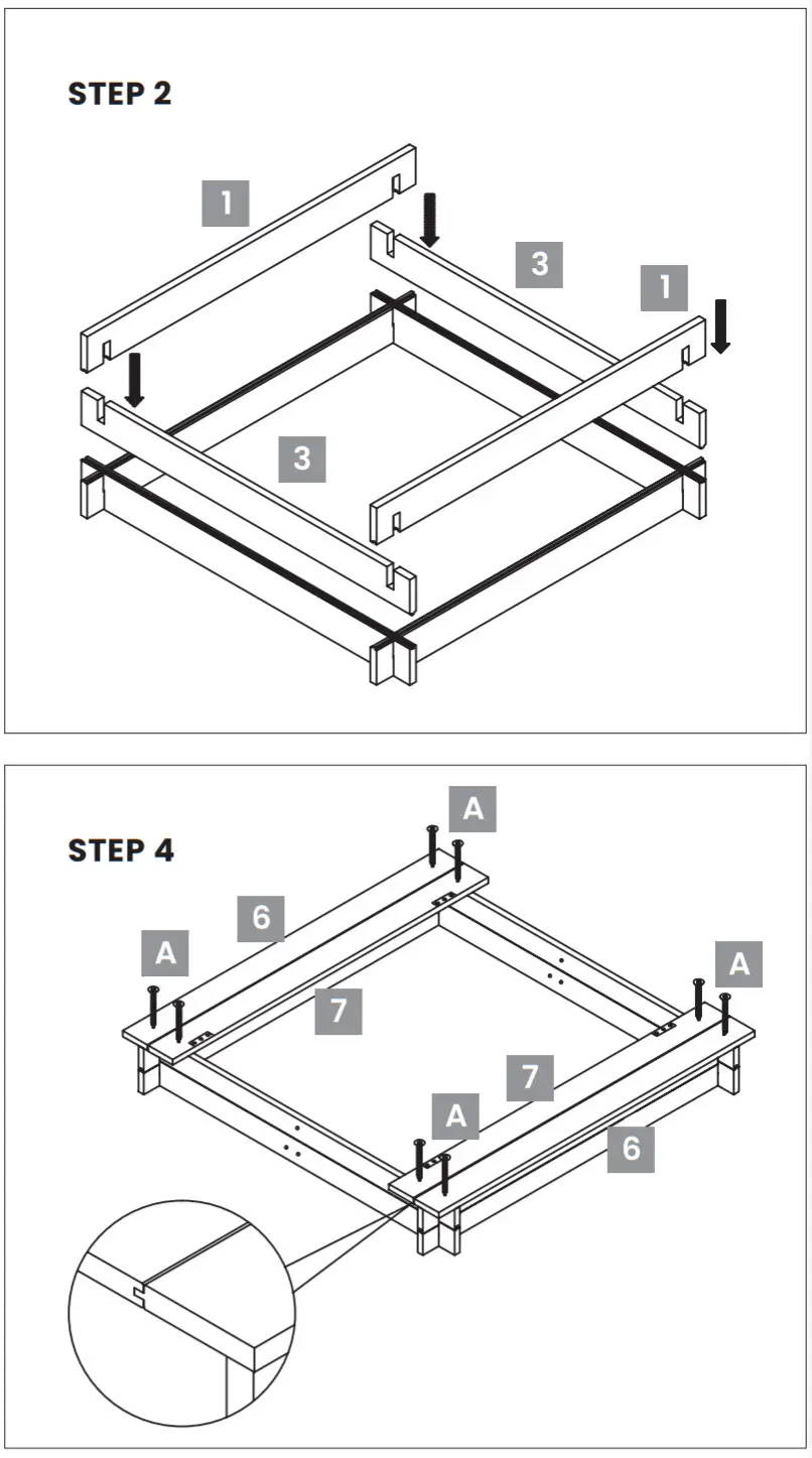 LIFESPAN KIDS Skipper Sandpit With Canopy - SET UP1
