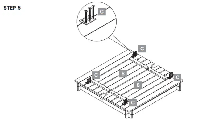 LIFESPAN KIDS Skipper Sandpit With Canopy - SET UP3
