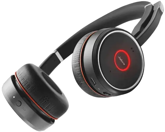 Jabra Evolve 75 SE MS Stereo with Charging Stand Headphones