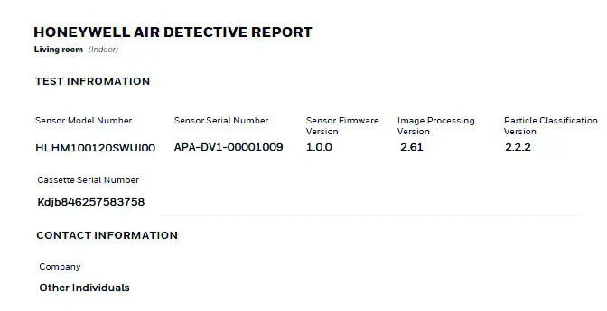 Honeywell AIR DETECTIVE - 4