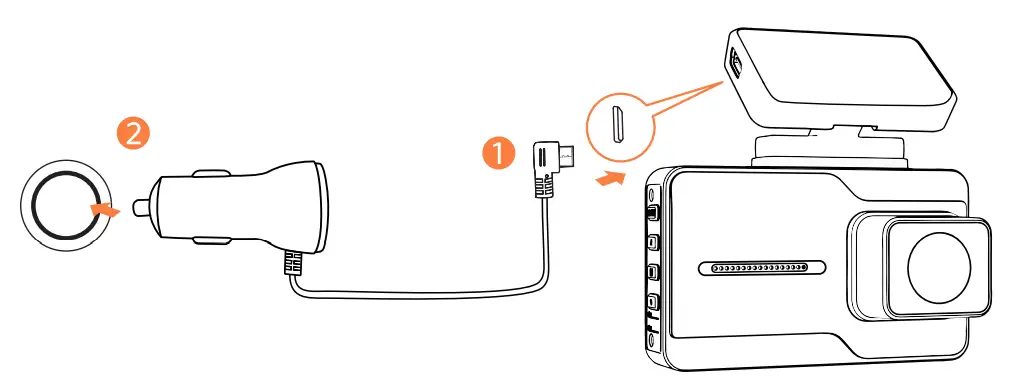 Dash Cam Front 4K and Rear 1080P-13