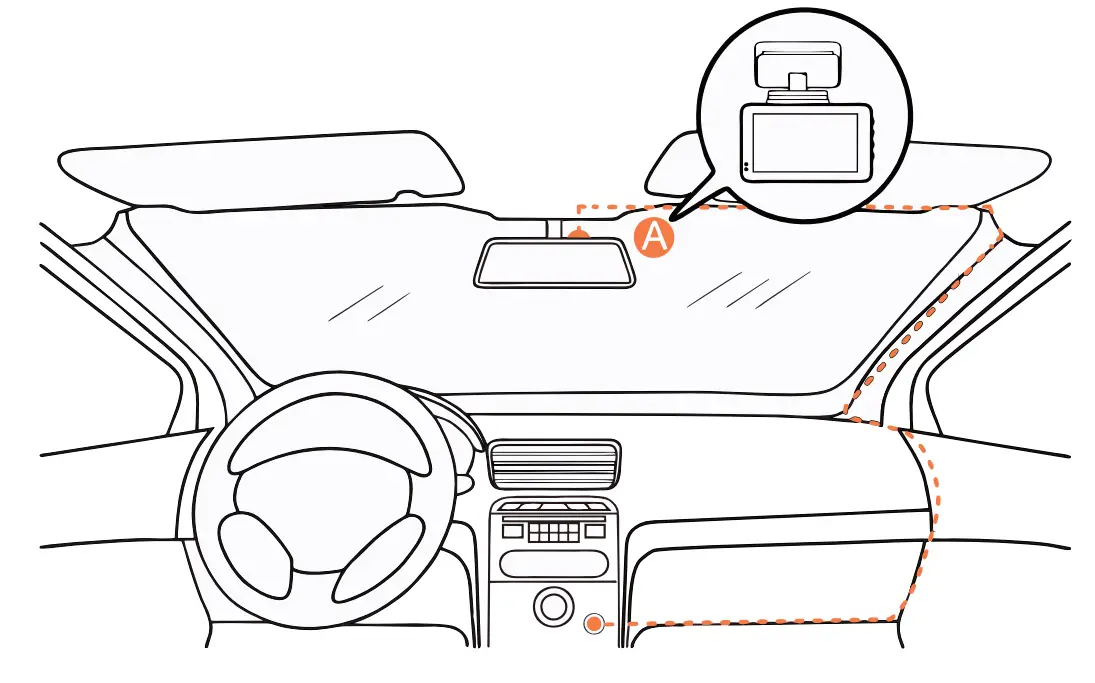 Dash Cam Front 4K and Rear 1080P-14