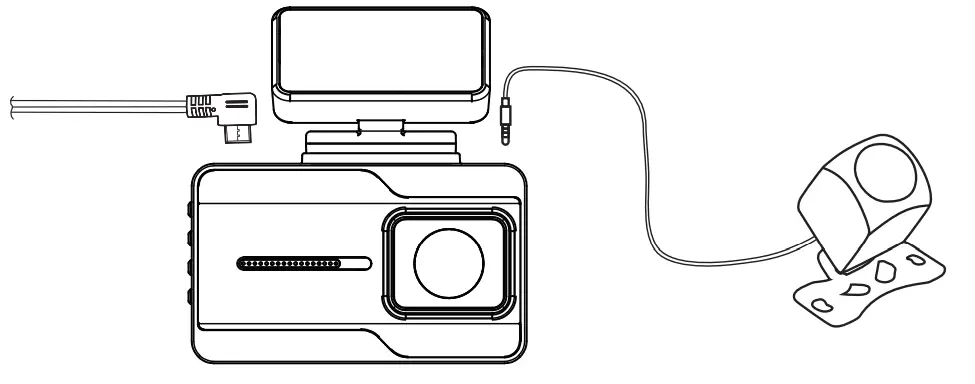 Dash Cam Front 4K and Rear 1080P-15