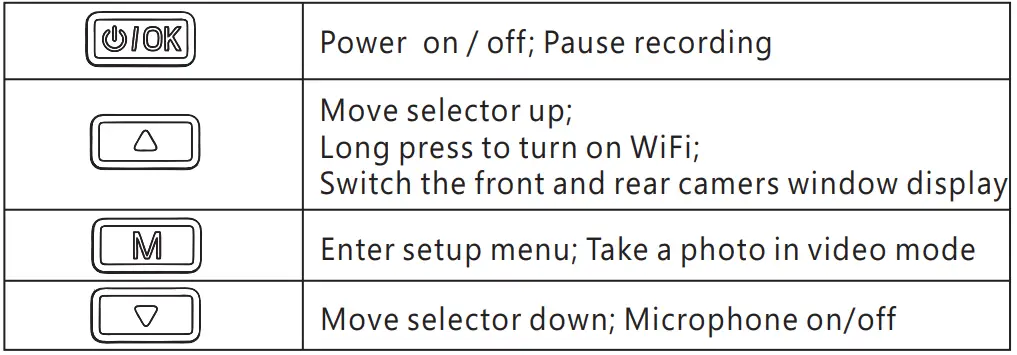 Dash Cam Front 4K and Rear 1080P-17