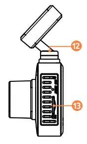 Dash Cam Front 4K and Rear 1080P-5
