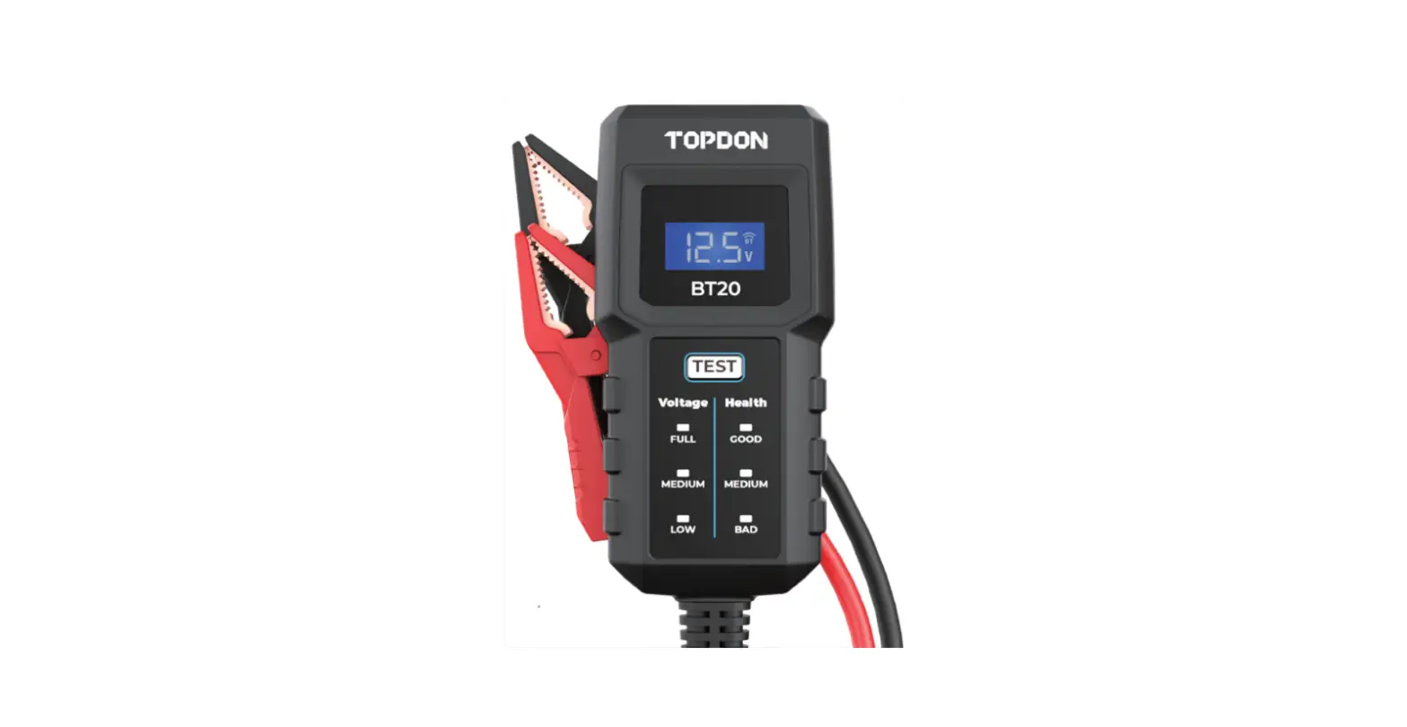 Topdon Bt20 Wireless Battery Load Tester User Manual