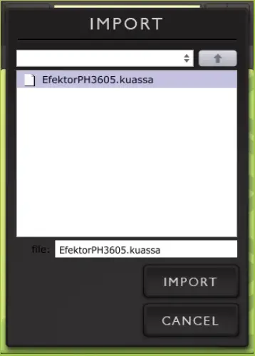 EFEKTOR PH3605 Phaser Guitar Effect Software - fig 4