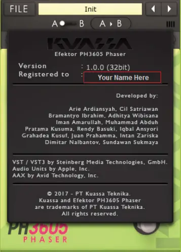 EFEKTOR PH3605 Phaser Guitar Effect Software - fig 6
