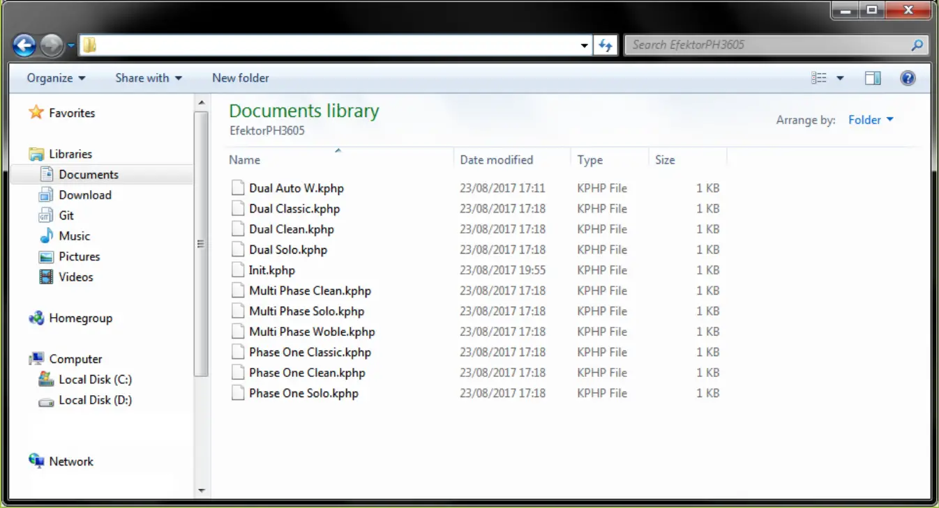 EFEKTOR PH3605 Phaser Guitar Effect Software - fig 8