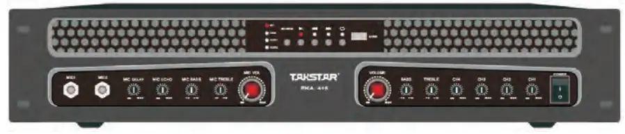TAKSTAR EKA 415 4 Channel Integrated Amplifier -