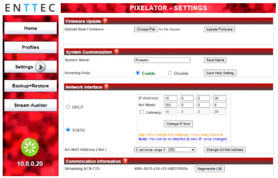 ENTTEC 70060 Pixie Driver fig 12