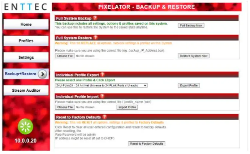 ENTTEC 70060 Pixie Driver fig 13