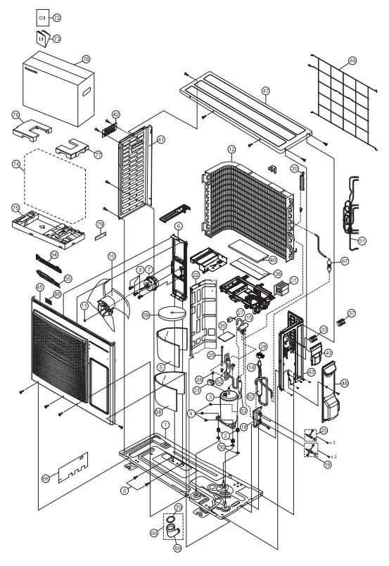 Panasonic CU Z50VKR Heat Pump-