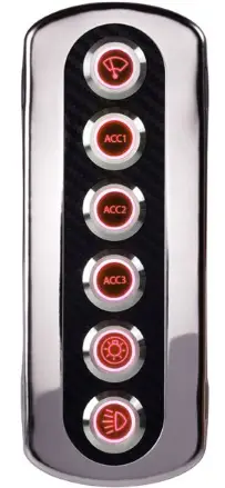 relaxn-530694-Mako-Series-Carbon-Fibre-Push-Button-Switch-Panel-product