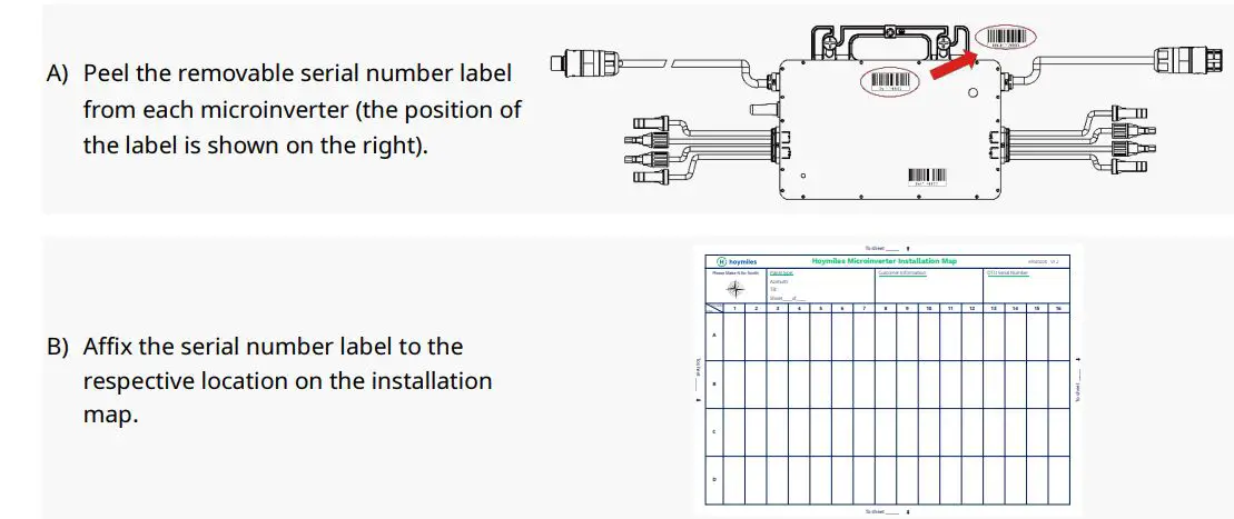 hoymiles HME Series Single-Phase Microinverter User Manual - Create an Installation Map