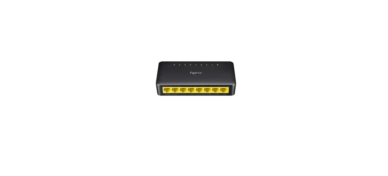 Cudy Fs108d 8 Port 10/100 Mbps Desktop Switch Installation Guide