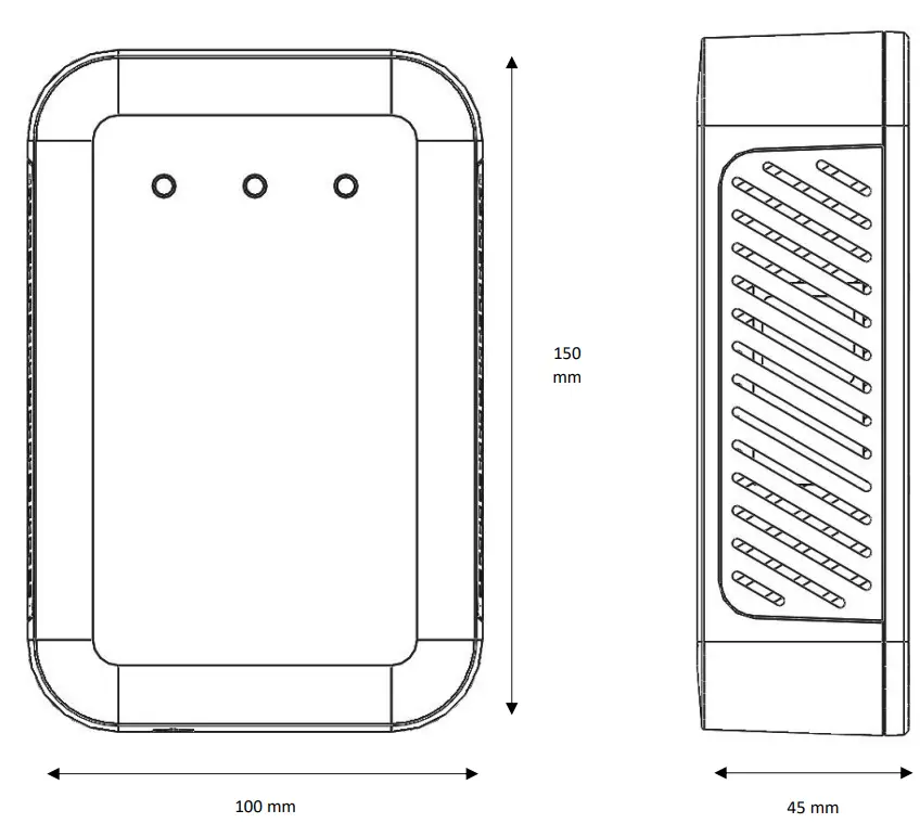 nuwave SENSORS AirSentric WB55 Wireless Indoor Air Quality Monitor - fig 14