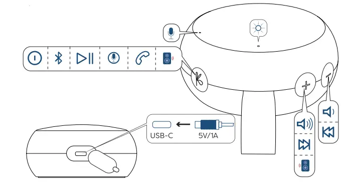 KREAFUNK aGO II fabric Bluetooth Speaker-fig2
