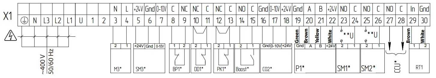 BLAUBERG KOMFORT EC DBW 2000, 3000 Heat Recovery Air Handling Unit - Fig 12