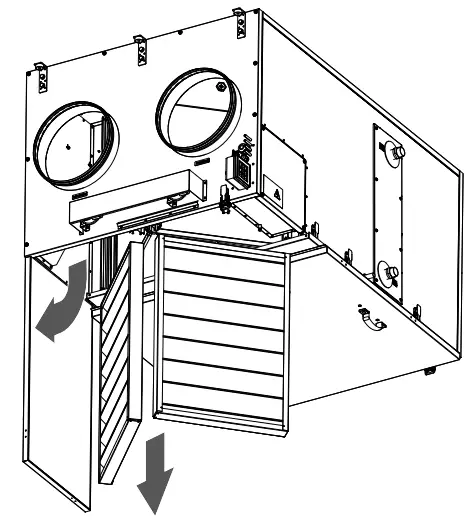 BLAUBERG KOMFORT EC DBW 2000, 3000 Heat Recovery Air Handling Unit - Fig 13
