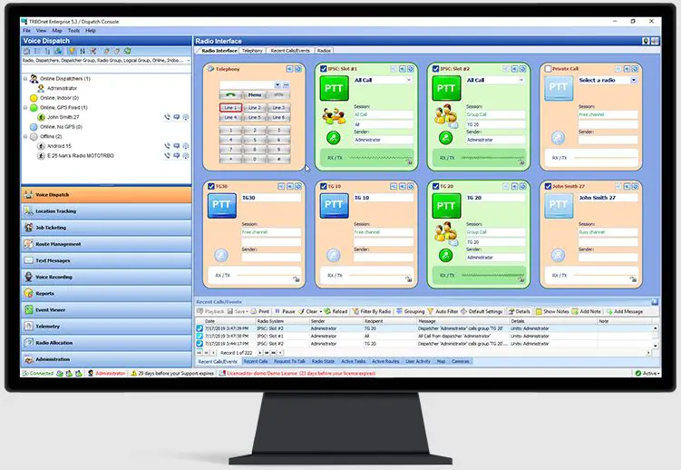 TRBONET Enterprise PLUS Geofencing