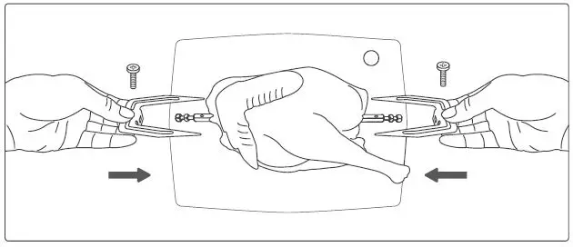 Crownful Air Fryer Oven User Manual - Mount the meat forks onto the shaft and insert it into the meat. Fix the forks with the screws.