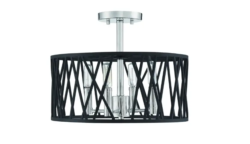 Signature Hardware 453479 Dulancey 4 Light 16 Inch Wide Semi-flush Drum Ceiling Fixture Instruction Manual Signature Hardware 453479 Dulancey 4 Light 16 Inch Wide Semi-flush Drum Ceiling Fixture Instruction Manual