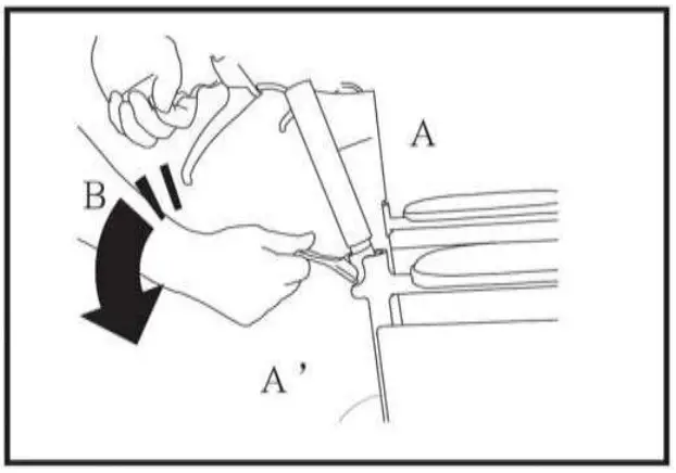 Folding of the backrest