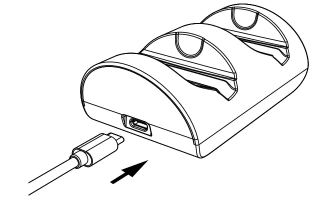 DELTACO GAMING GAM 116 Xbox Series Controller Charger - Fig