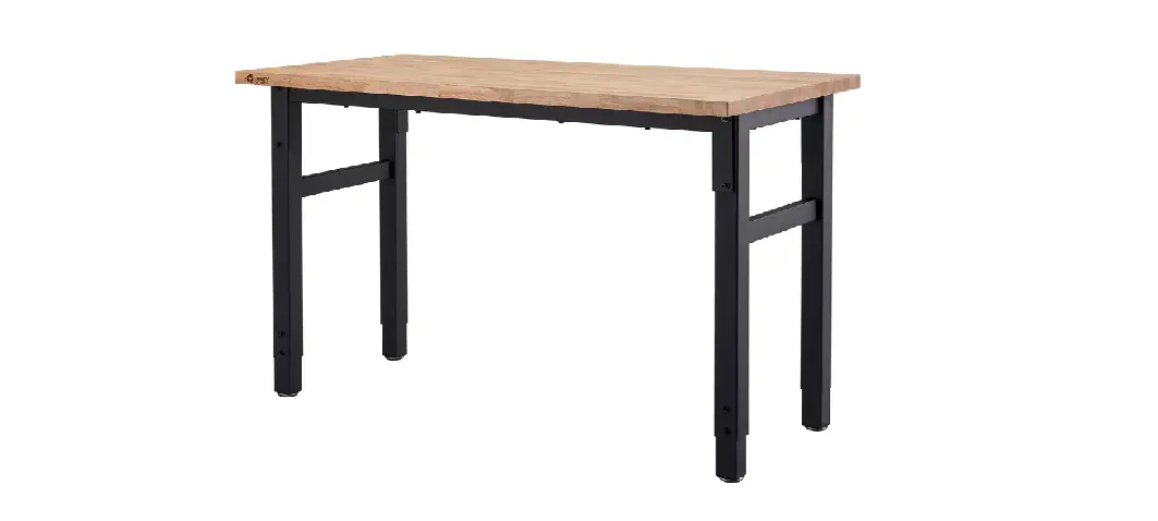 Trinity Tsc-4802 48 Inch Wood Top Work Table Owner's Manual