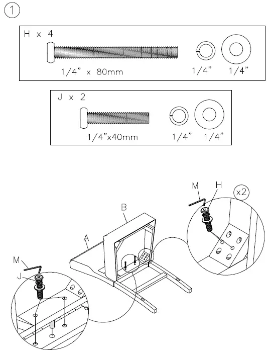 ASHLY D470-324 Leektree Counter Height Stool 2