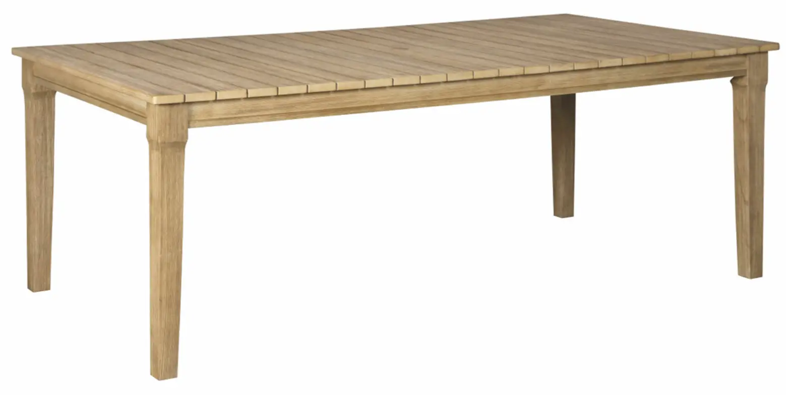 ASHLEY P801625 Furniture Clare View Rect Dining Table Wumb Opt